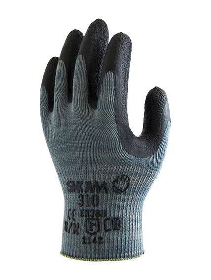 showa 310 black latex glove