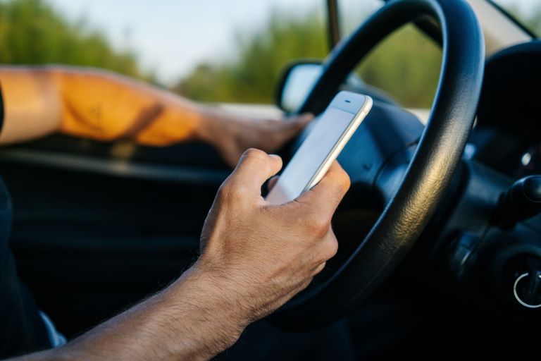 using phonewhile driving